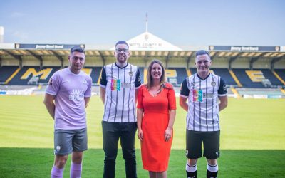 Notts County Football Club unveils Access Training as its new home Front-of-Shirt sponsor